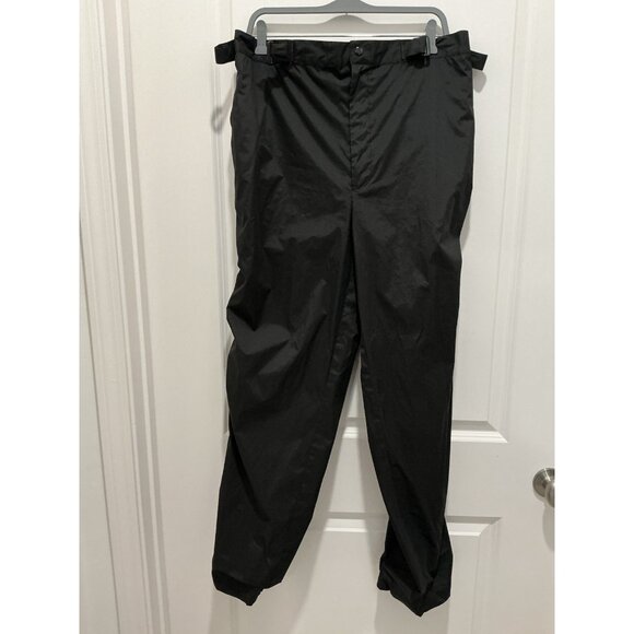 Weatherproof Pant Large Mens Black Adj. Waist Zipper At Ankle And Adj. - Picture 1 of 8